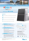 Panel Solar Trina NEL18R 510W Ultraliviano  ! Envío incluído a ciudades principales ¡
